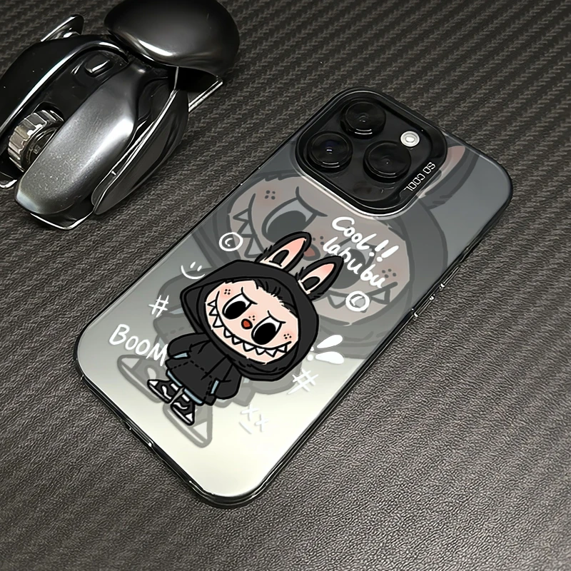 潮酷玩偶苹果15promax手机壳14pro创意iphone13防摔12/11网红高级