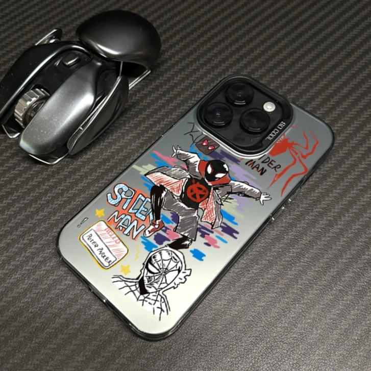 蜘蛛侠苹果14手机壳iphone13pro高级14promax网红12潮牌11创意max