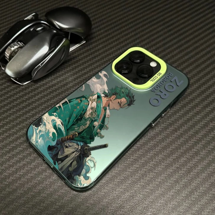 索隆苹果15promax手机壳iphone14/13pro高级感12硅胶11磨砂xs/xr