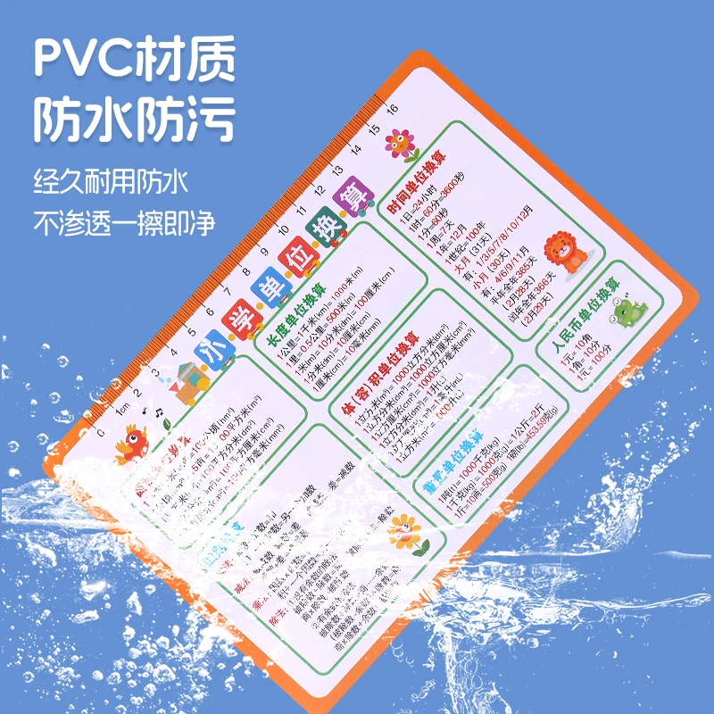 【买大送小】小学必学全套8张  老师推荐 一二三年级潜能开发早教卡