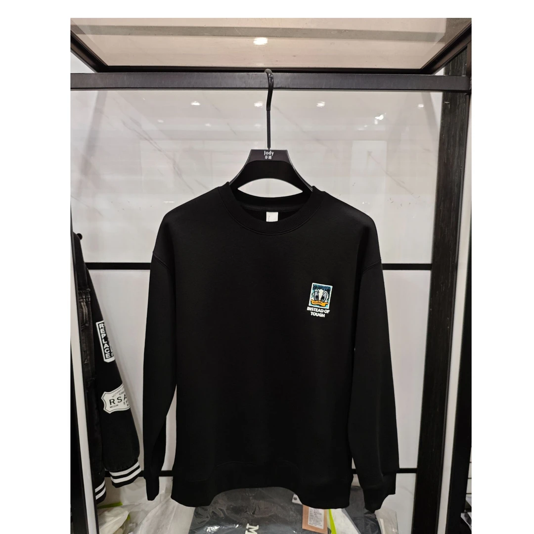 5808男士加绒圆领卫衣ya