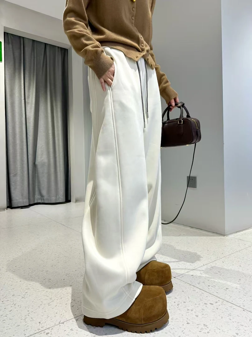 吧吧啦-强推抽绳卫裤