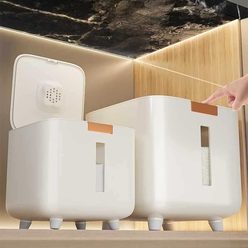 米桶家用防虫防潮密封食品级装米缸米箱面粉猫粮储存罐大米收纳盒