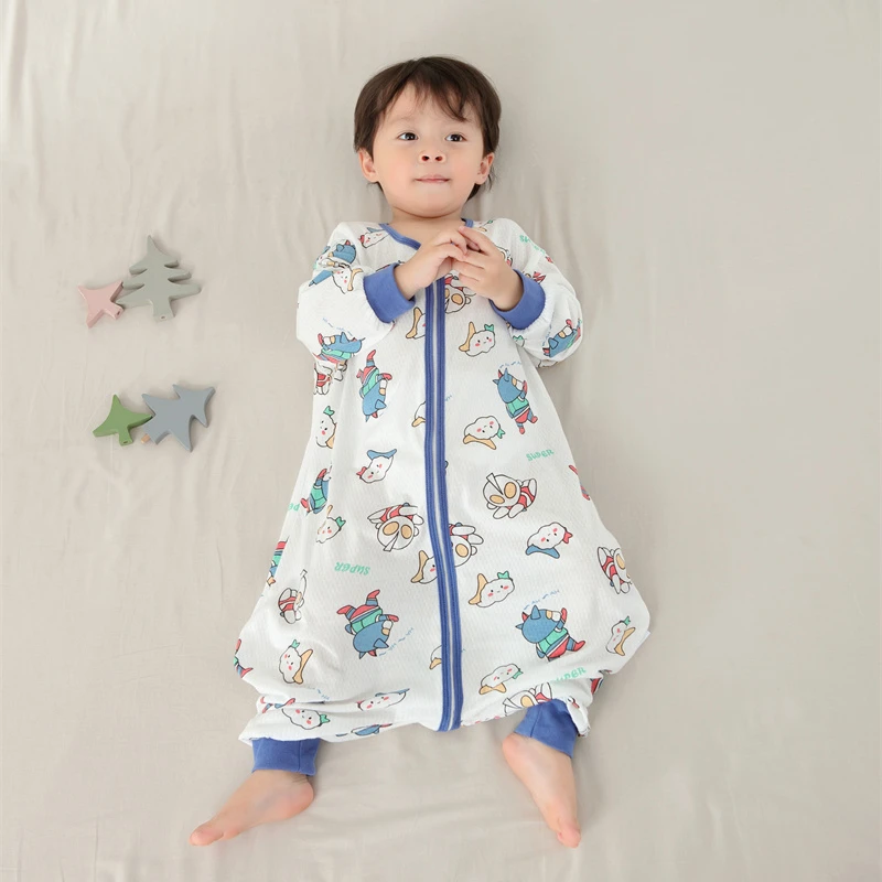 【夏季提前清】30度以上纯棉睡袋防踢被分腿睡袋