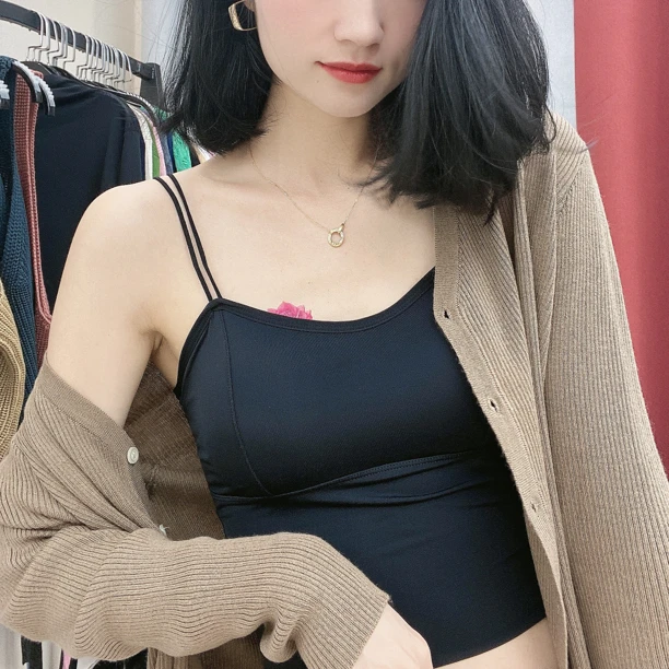 飒依尔品质女装-美背背心吊带6108
