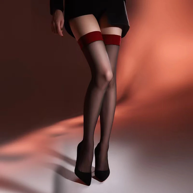 超薄款硅胶防滑半腿袜（80-150斤）