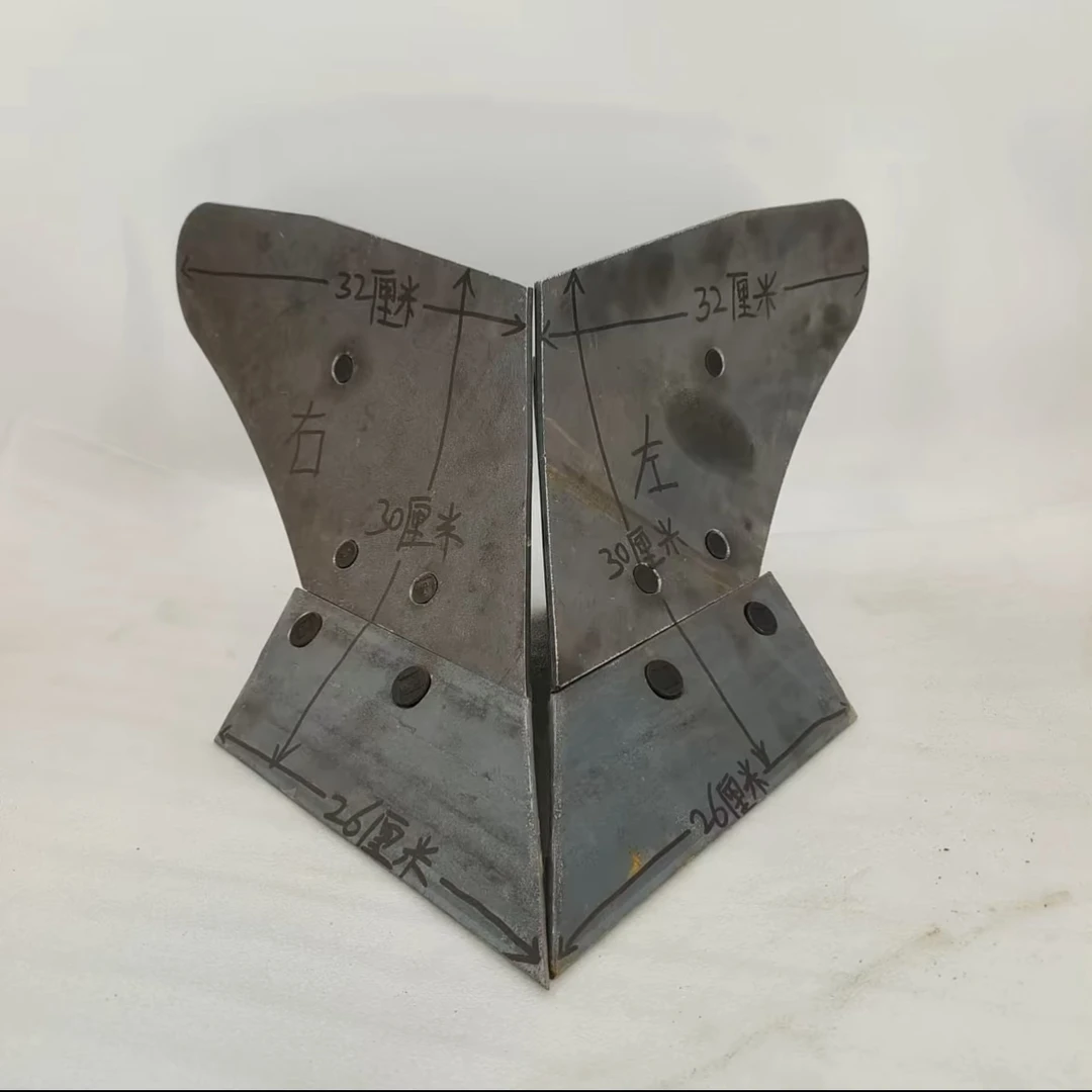 旋耕机起垄犁改装犁盆子