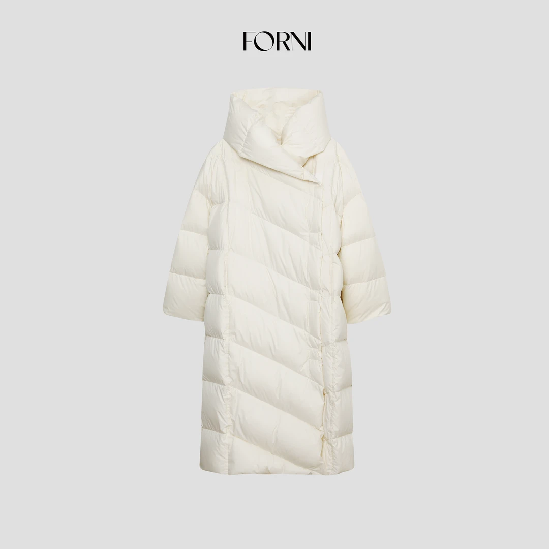 FORNI  经典款我的舒适区长款羽绒一体式羽绒衣