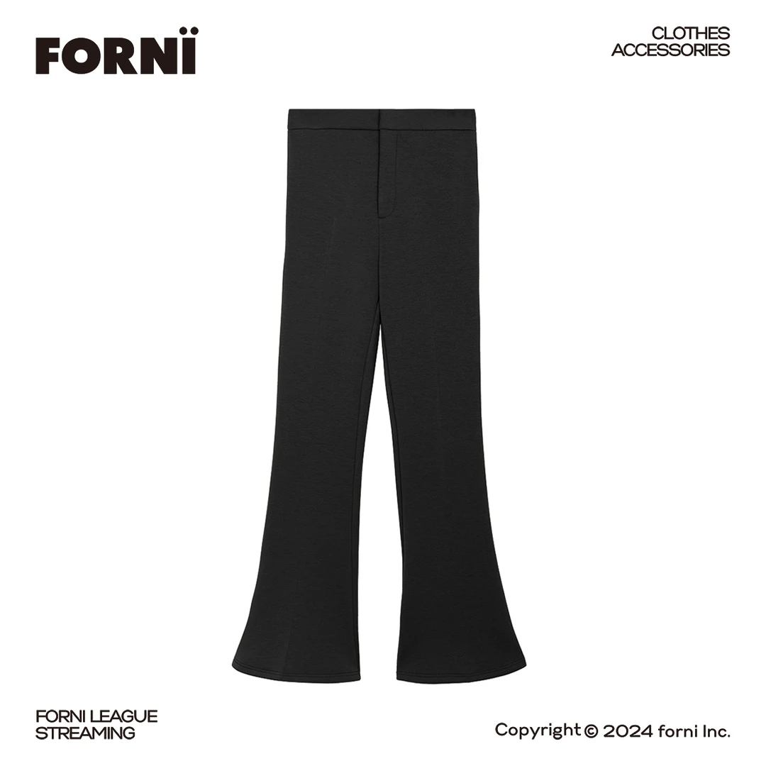 FORNI × YOYO  美腿裤  秋冬高阶莱赛尔锁热显瘦百搭时尚喇叭长裤