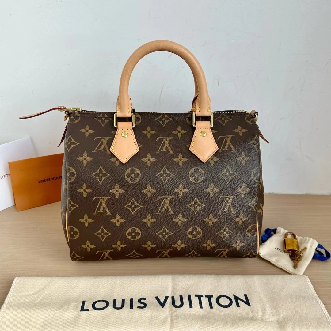 99新 LouisVuitton/路易威登 8922572 LVspeedy25手提款 芯片款