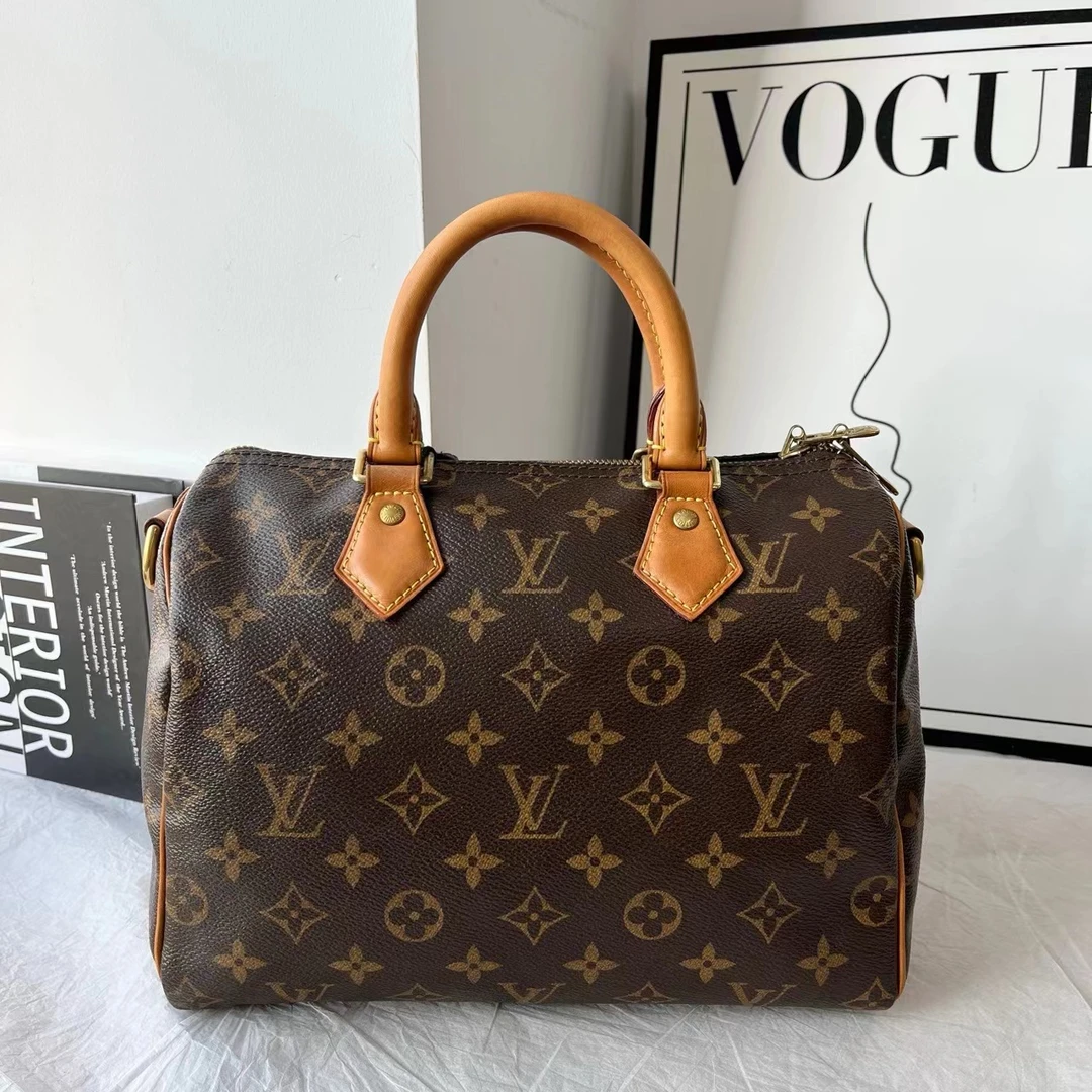 95新 LouisVuitton/路易威登 8765076 LVspeedy25（肩带遗失）