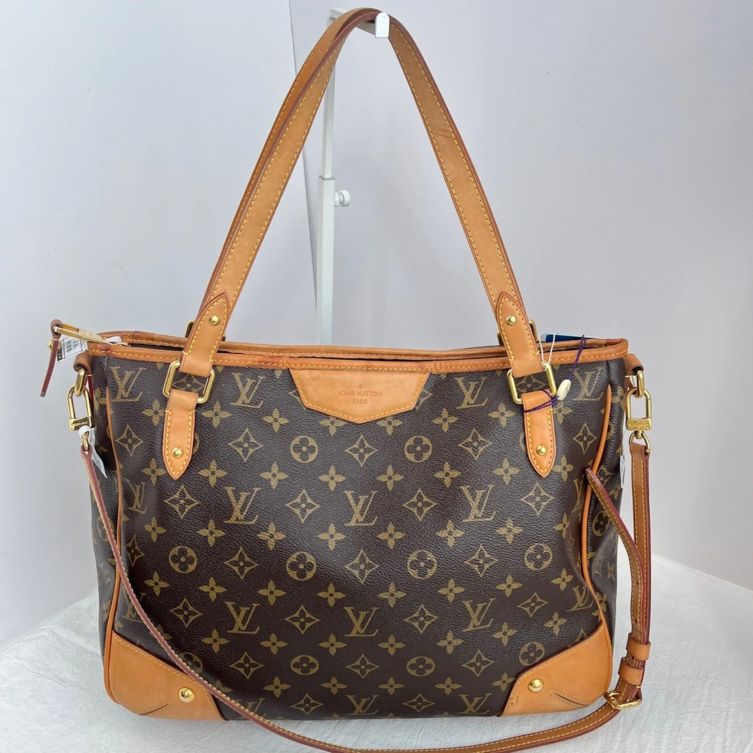 95新 LouisVuitton/路易威登 A637 Lv老花estrela机场包