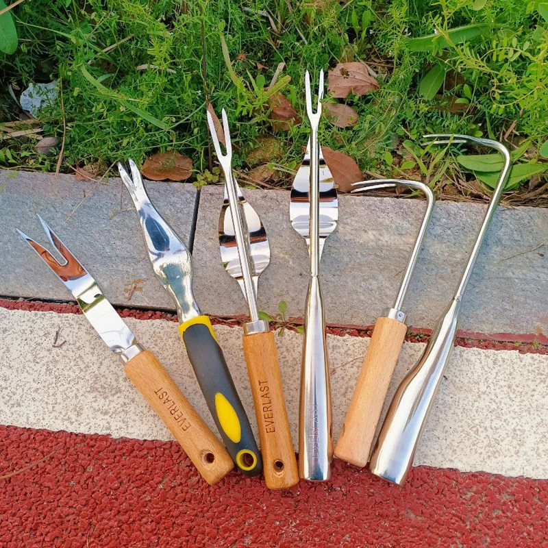 拔草工具起根器移苗除草连根拔起来杠杆原理省力轻松不锈钢结实耐