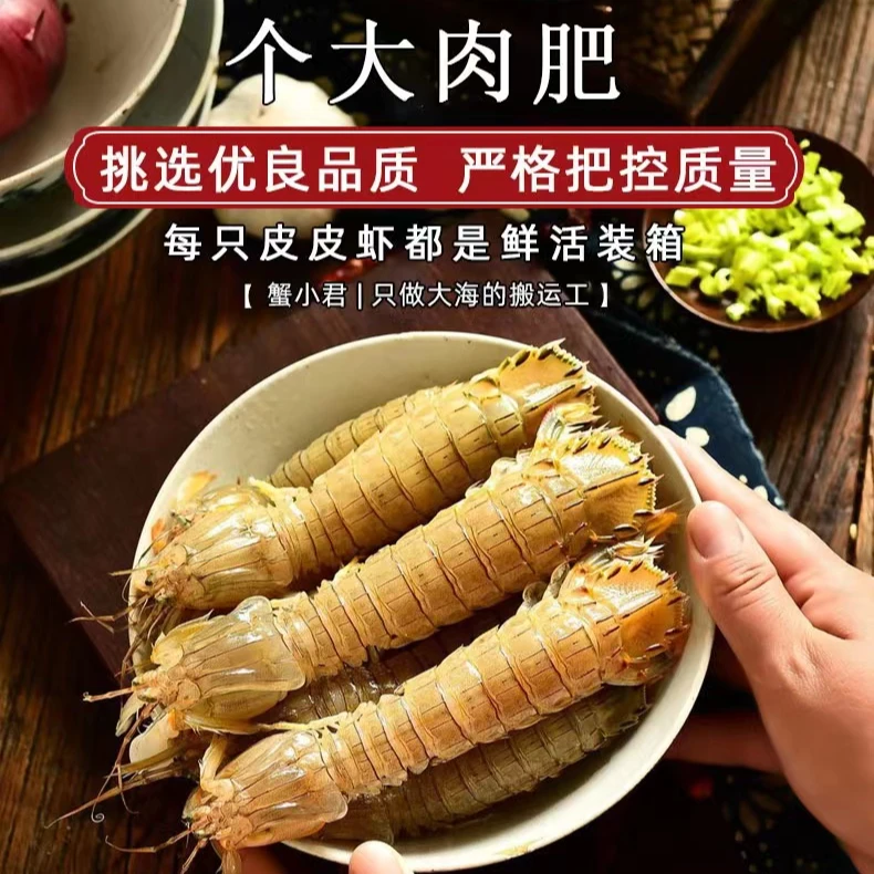 【保鲜不保活】山东威海荣成本地皮皮虾 鲜活压冰发货