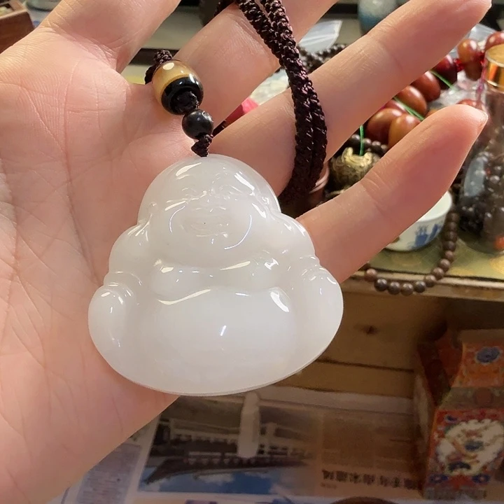 和田玉（糖玉）手链未镶嵌以图片形式呈现