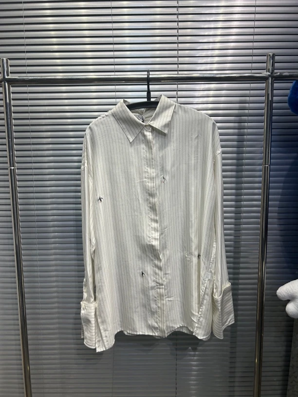 Loewe 罗意威满身小动物刺绣 衬衫36/全新平台14084