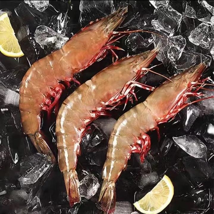 天然野生红爪虾5斤装！现场现称