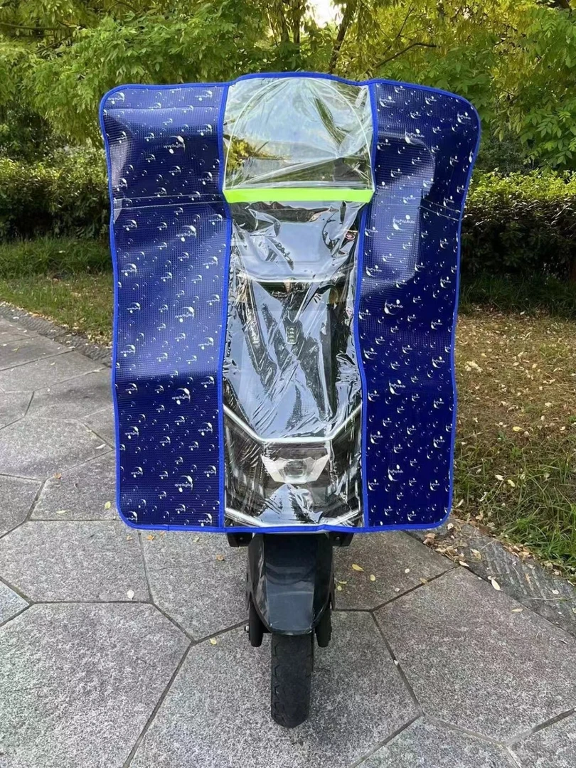 摩托车四季挡风电瓶车防风防雨电动车加厚高清透明挡雨板通用遮阳