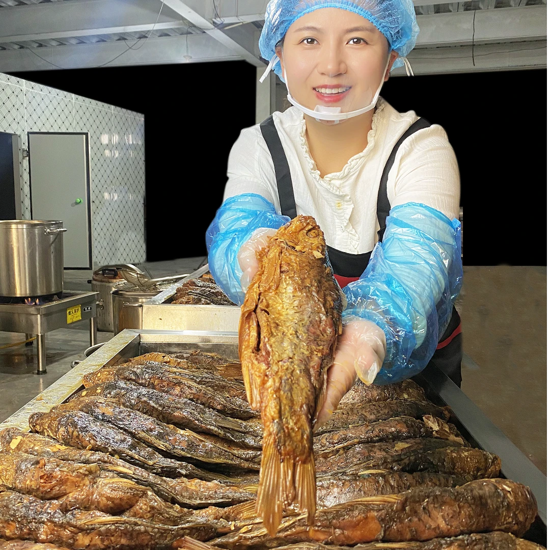 【爆款】食客良品五香味酥鱼邯郸邢台特产大厨美味即食鱼永年酥鱼