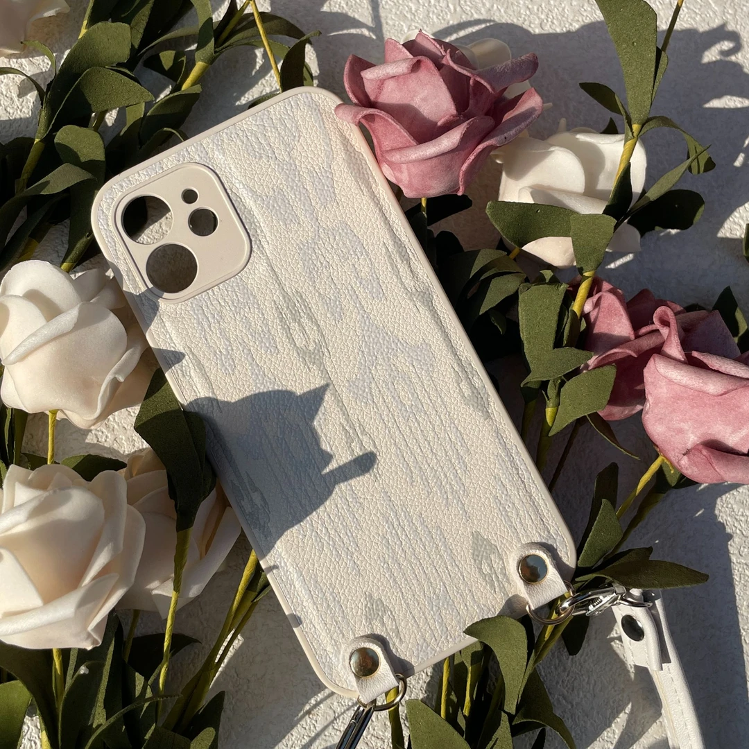 新款民族风创荔枝纹手机壳/定制款/ins手工复古潮牌