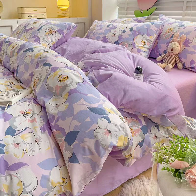 新款冬季加厚加克重保暖大尺寸四件套柔软亲肤舒适透气清爽不闷热