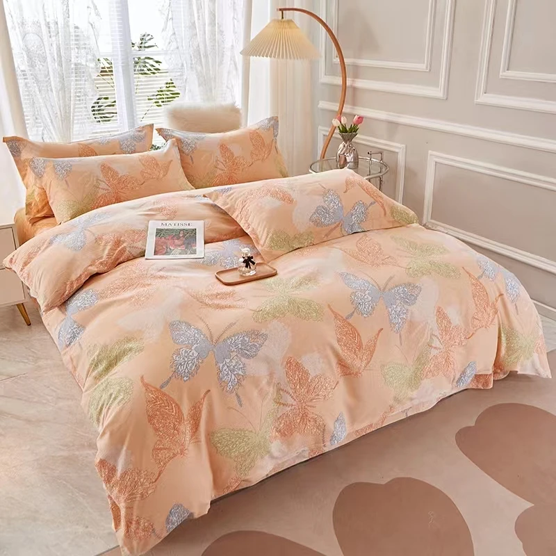 腾腾夏季轻薄透气四件套柔软亲肤舒适透气冰冰凉凉清爽不闷热