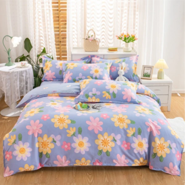 四季棉家纺秋冬加厚透气四件套柔软亲肤舒适透气清爽不闷热