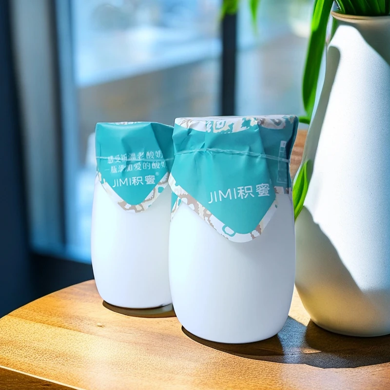 积蜜积蜜新疆西域真老酸奶乳制品牛奶发酵制作营养优180g*10瓶