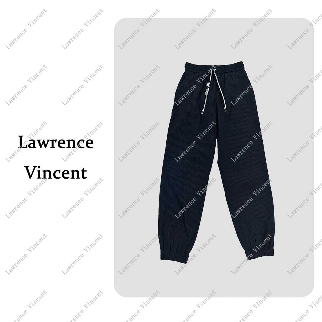 Lawrence Vincent 2024秋季新款极简风百搭设计款cleanfit卫裤