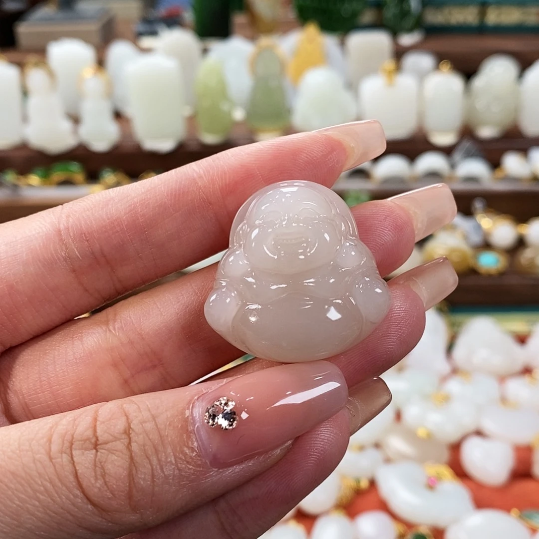 和田玉吊坠(不含链)未镶嵌