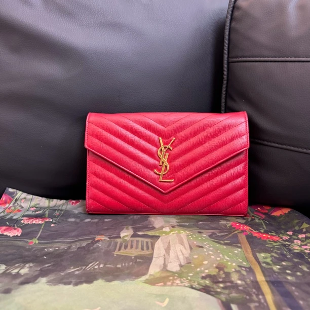 95新 YSL/圣罗兰 YSL信封包中号