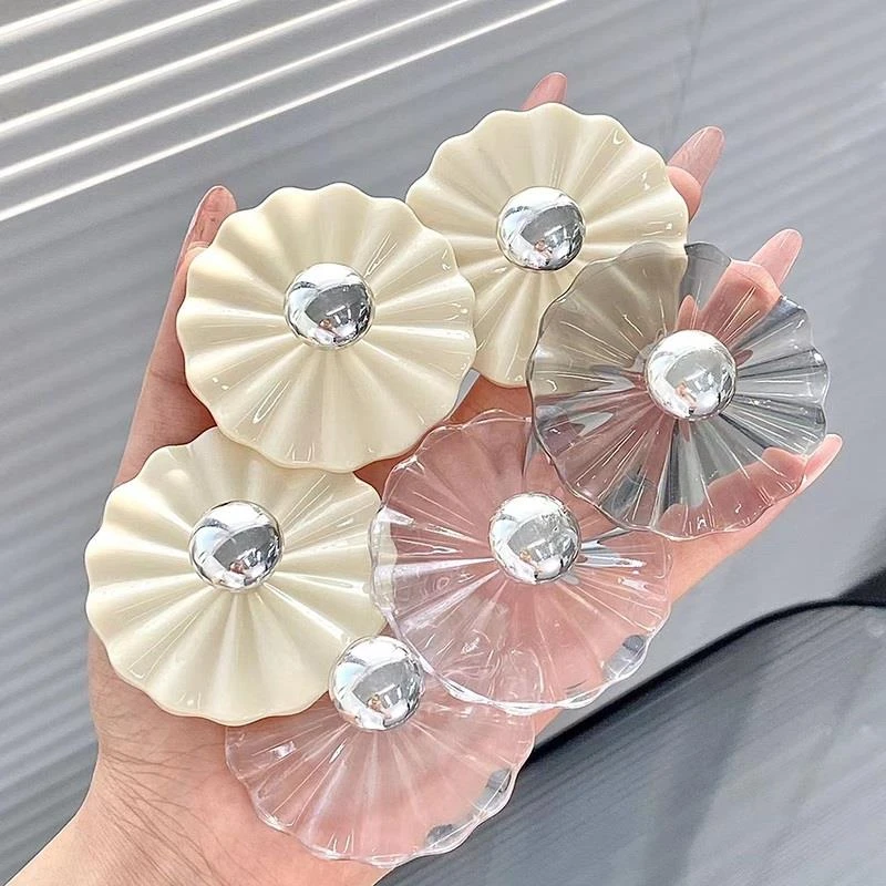 透明花瓣无痕轻奢挂钩强力粘胶墙壁免打孔浴室卫生间玄关创意收纳