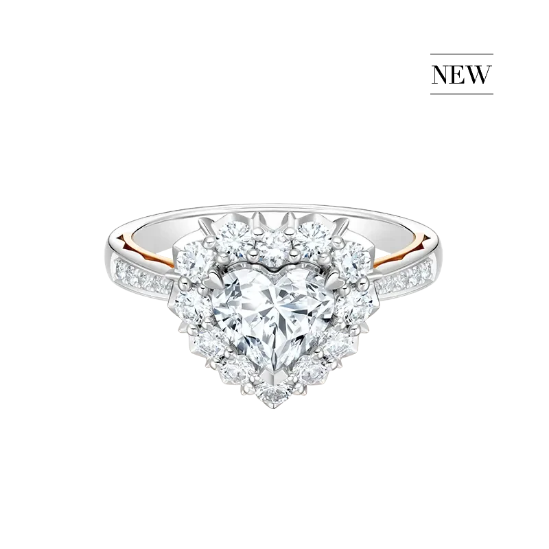 【DR钻戒】DR HEART系列 简奢款 求婚钻戒 升级真心戒WJ0512