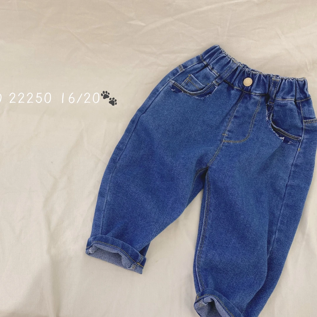 N2-8    橘子男女小童牛仔长裤22250