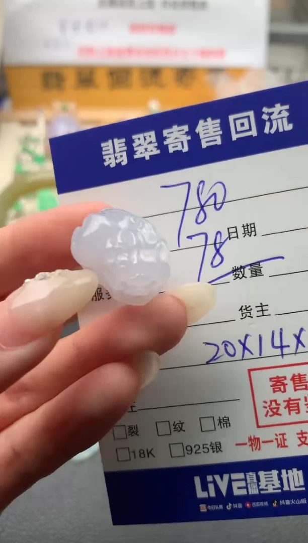 【闪购商品】翡翠颈饰未镶嵌20112880