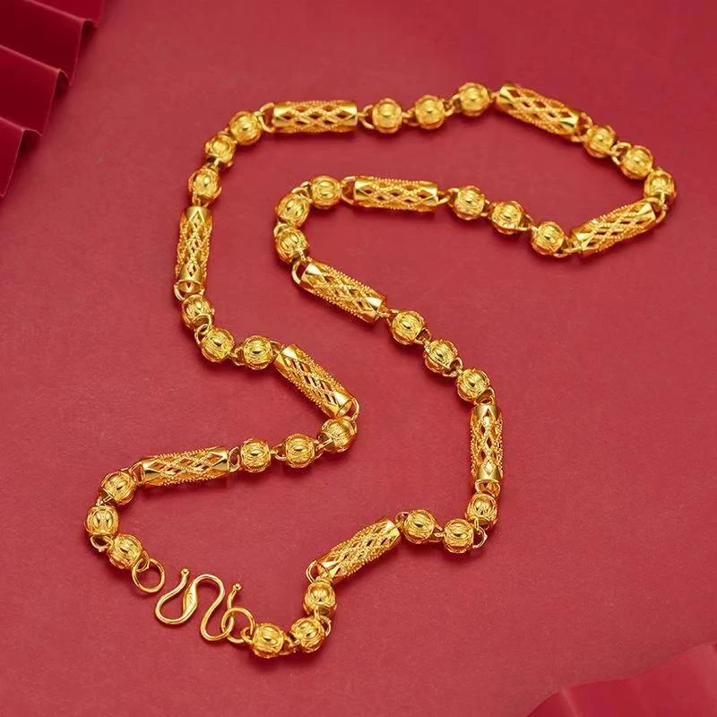 合金项链 2024龙年限定（ 镂空项链）男士精美时尚大气潮流百搭霸气