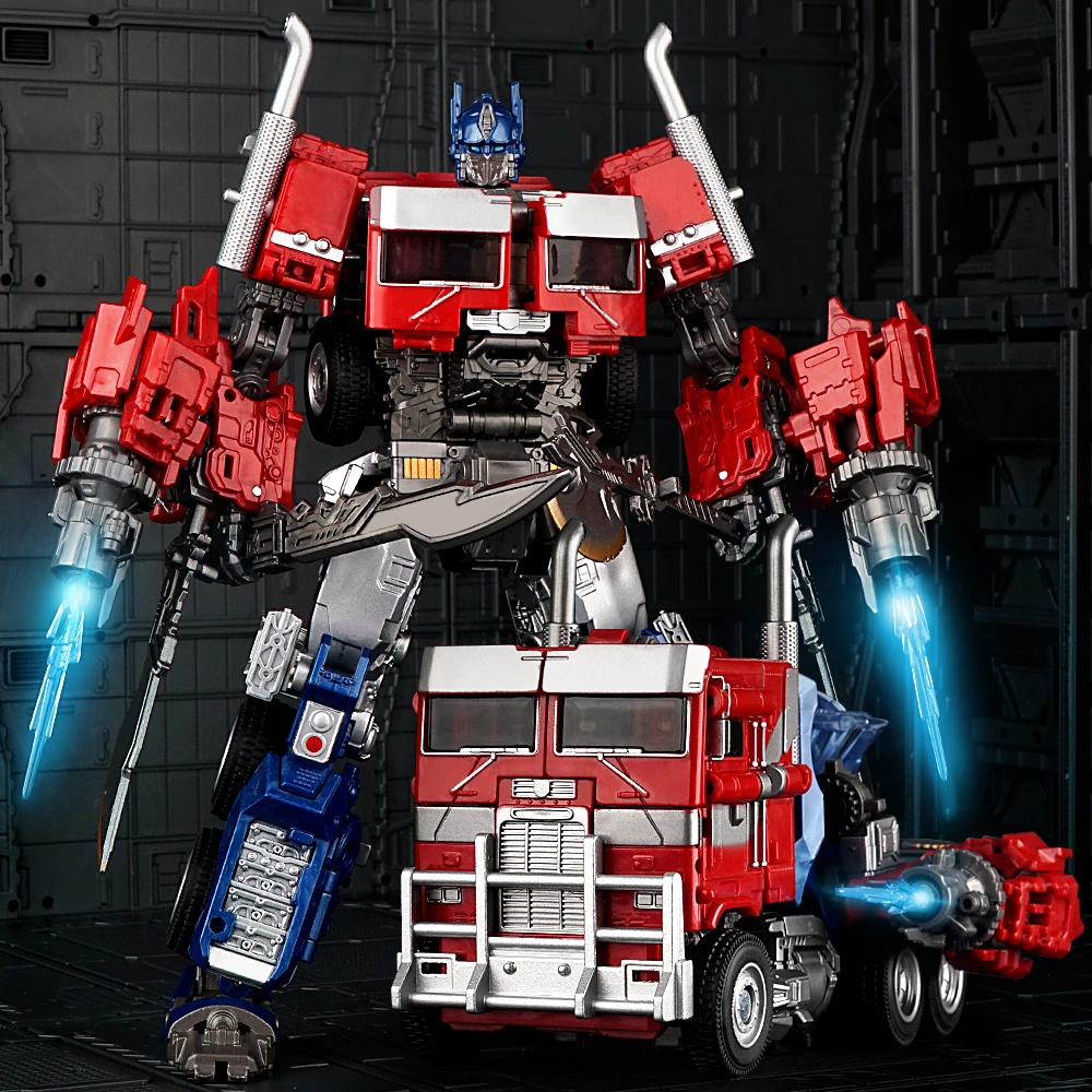 儿童变形玩具男孩金刚合金擎天之柱大黄蜂机器人汽车模型手办礼物