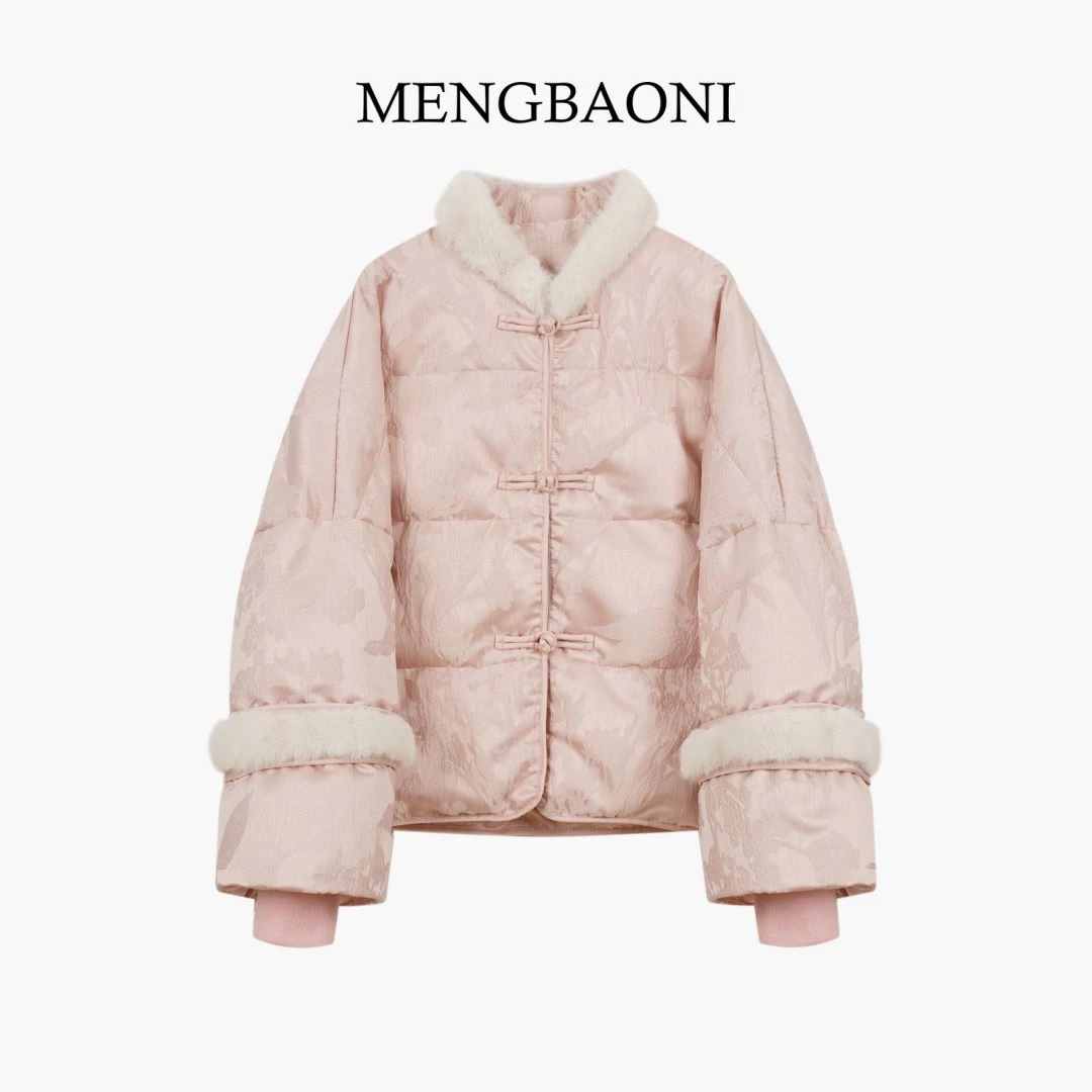 冬季新中式国风感新款轻奢气质高雅时尚休闲百搭外套#7880