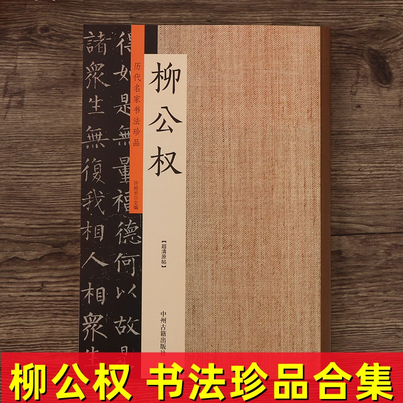 历代书法名家珍品 柳公权书法集 楷书金刚经玄秘塔碑毛笔书法字帖