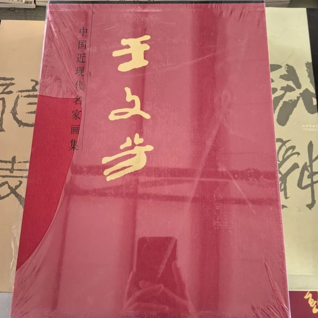 中国近现代名家画集人民美术出版社王文芳