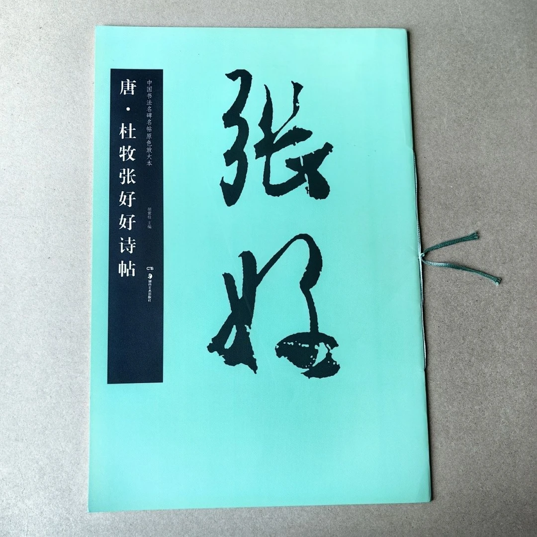 中国书法名碑名帖原色放大本(唐.杜牧张好好诗帖)
