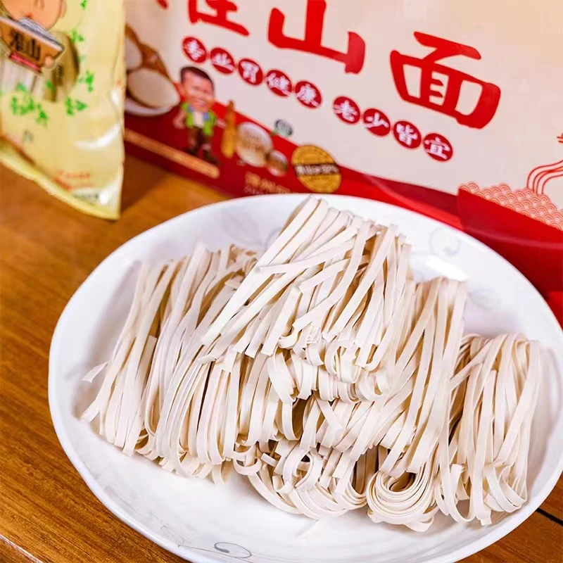 村掌鲜生 淮山面马铺山药面条健康养胃非油炸方便食品750g/盒