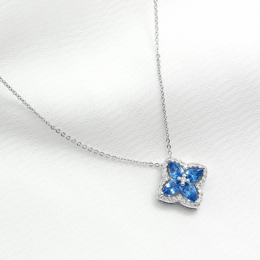 铜合金项链 FXLM-54786 项链百搭简约欧美时尚经典优雅气质