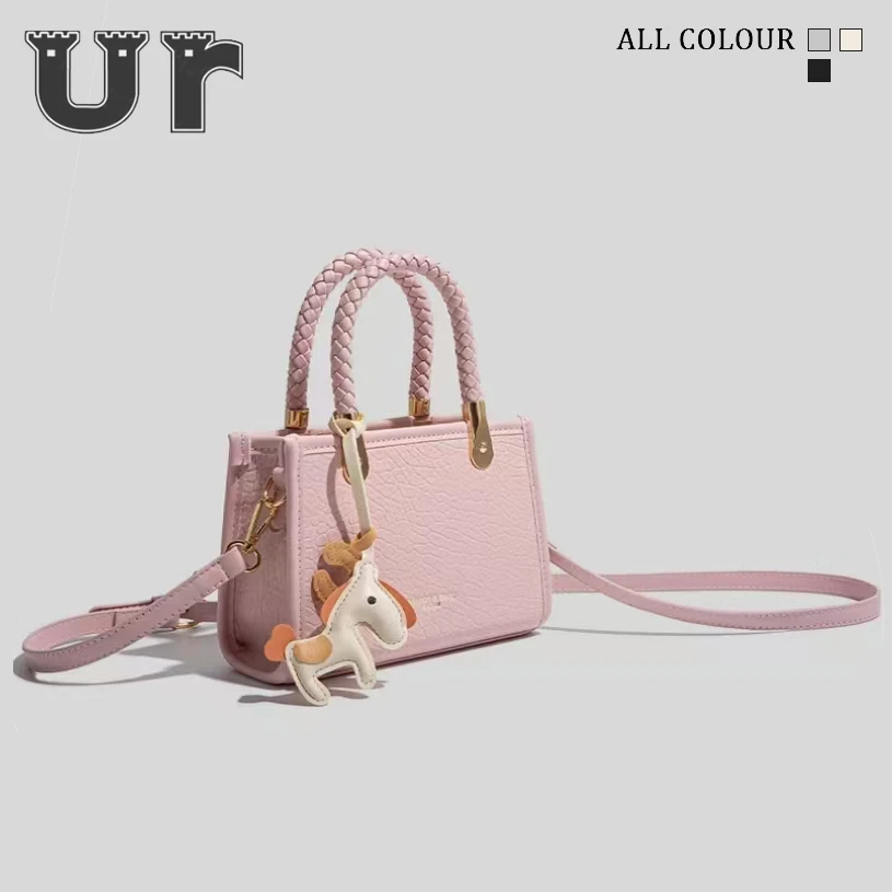 URUR25年秋冬时尚新款百搭潮流单肩斜挎手拎女包