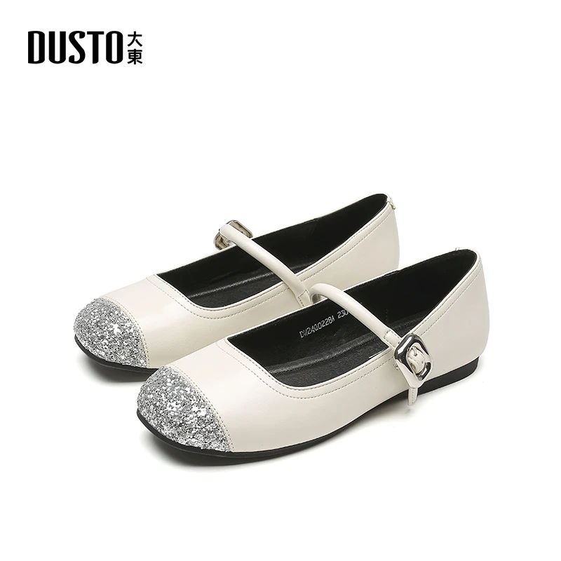 DUSTO/大东浅口女士单鞋2025新款爆款时尚百搭高级感气质女鞋0228