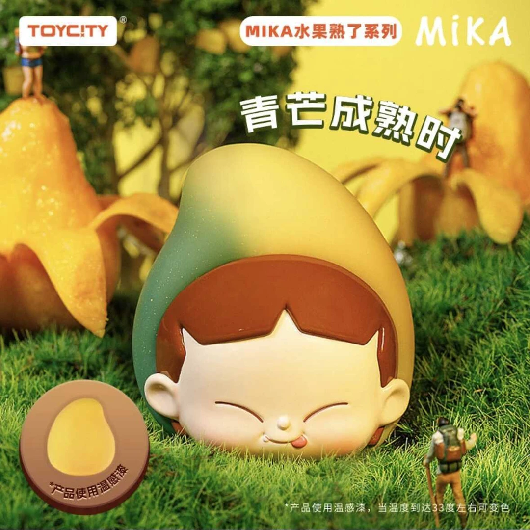 【拆盒】新品TOYCITY  MiKA“水果熟了”系列盲盒手办可爱潮玩摆件