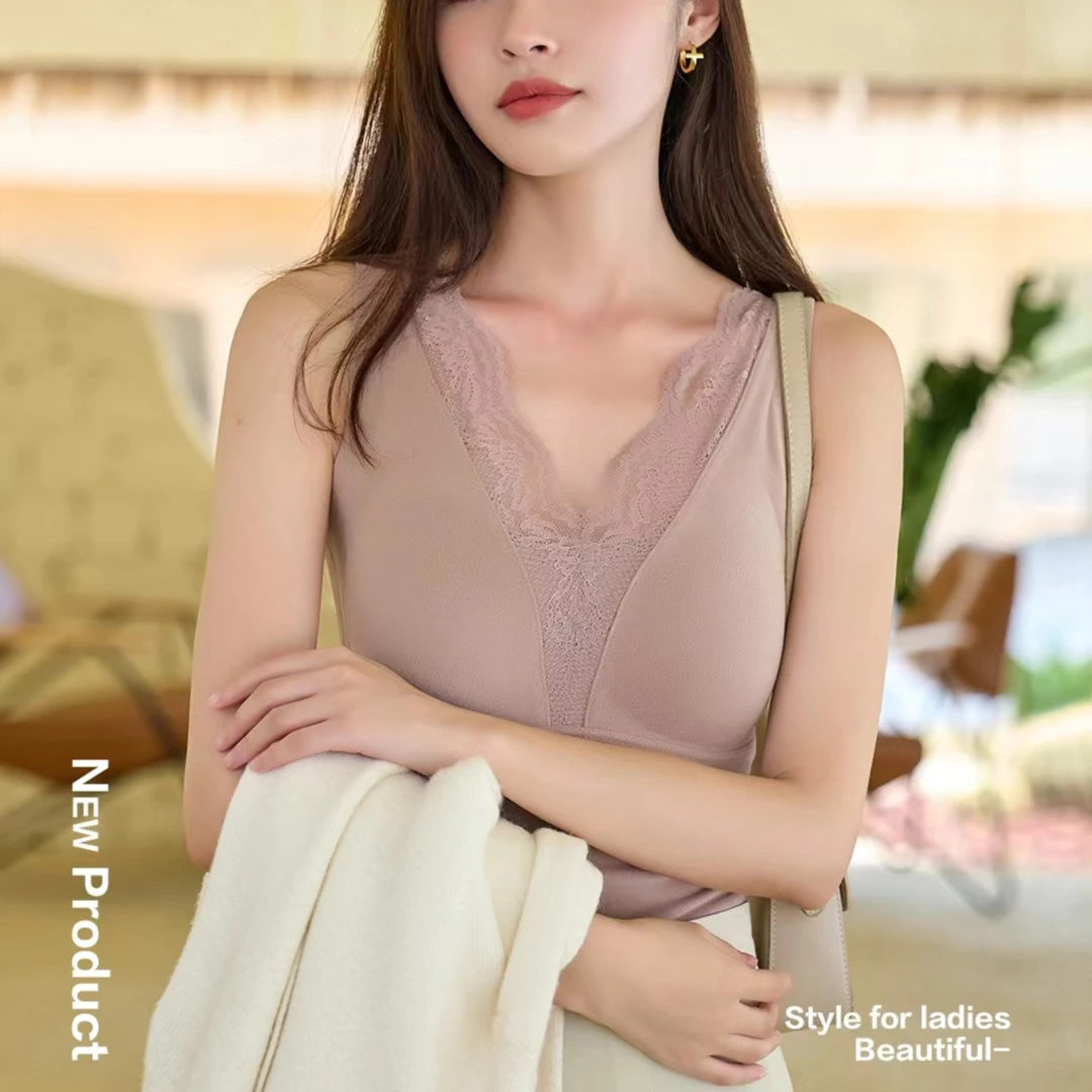 女士聚拢免穿内衣款石墨烯发热美衣