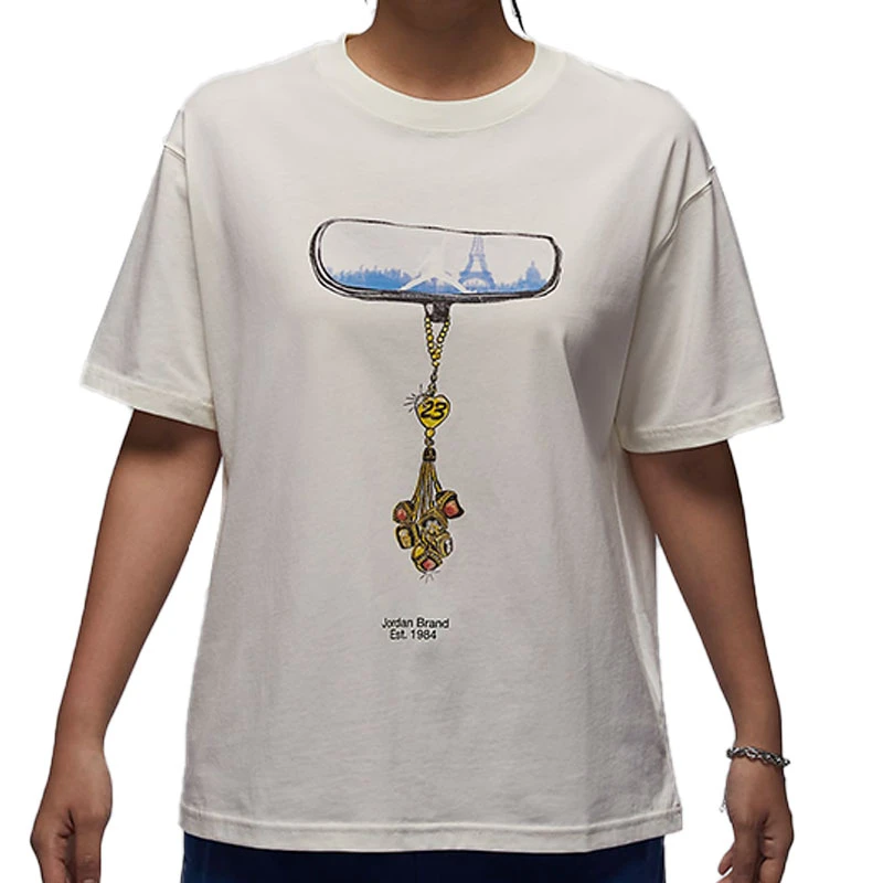 Nike耐克女款高能感JORDAN运动休闲短袖T恤HF2862-133