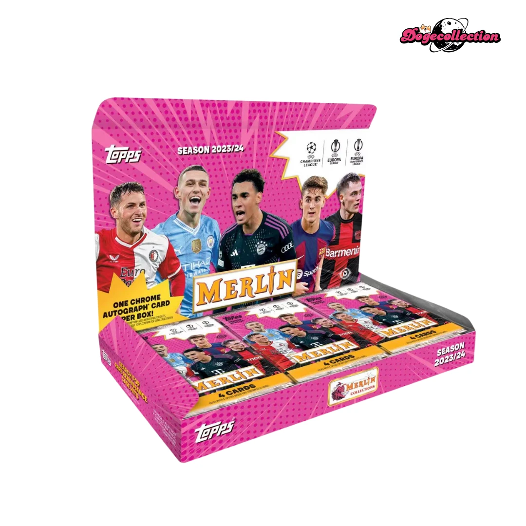 【小柴潮玩】23-24 Topps 梅林 merlin 欧战 hobby 球星卡盲盒