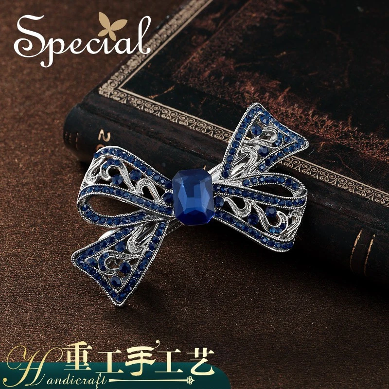 special 手工蓝色气质温柔精致发卡发饰发夹夜的第七章